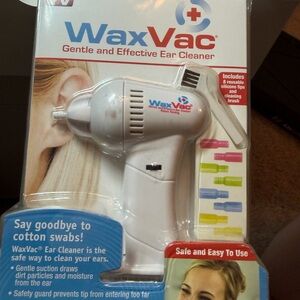 WaxVac Ear Cleaner with Silicone Tips